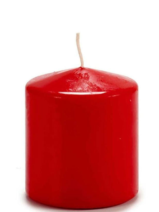 Atmosphera Christmas Red Candle 10x9cm