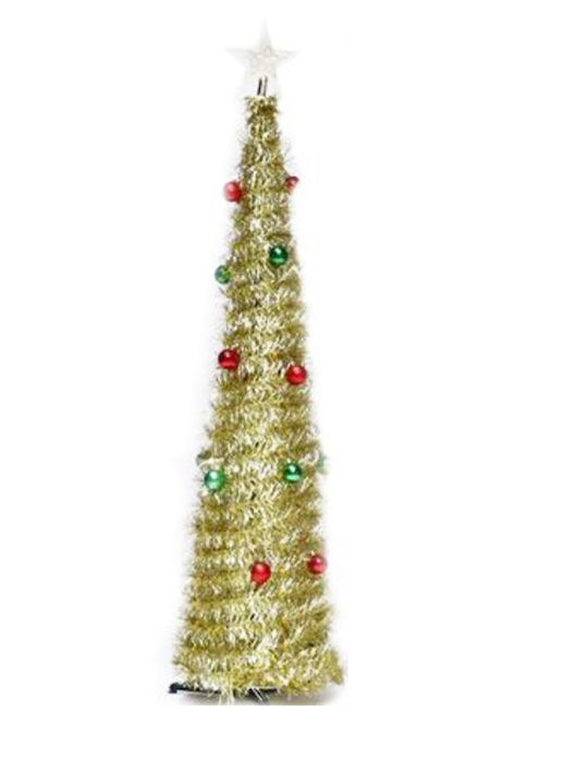 Weihnachtsbaum Baum Schlank 120cm Gold