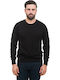 Langarm-Pullover Schwarz