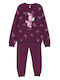 Dreams by Joyce Pijamale Copii Iarna Violet Flip Phone