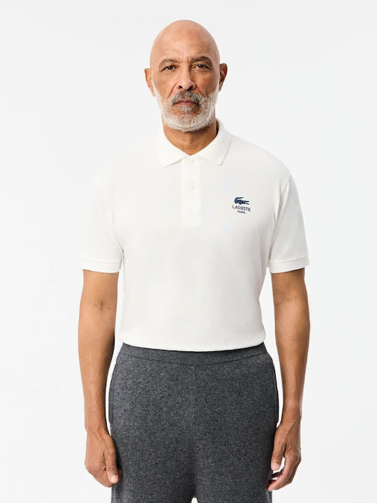 Lacoste Polo Short Sleeve Blouse offwhite
