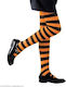 Child's Socks/Tights for Carnival in Orange color 1pcs