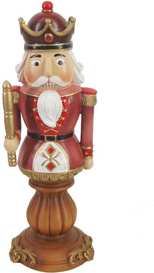 Marva Nutcracker de Crăciun din Plastic Înălțime 20cm.