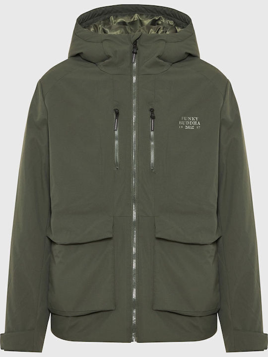 Funky Buddha Winter Jacket Green
