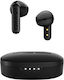 Urbanista Copenhagen 2 Earbud Bluetooth Handsfree Ακουστικά με Αντοχή στον Ιδρώτα και Θήκη Φόρτισης Midnight Black