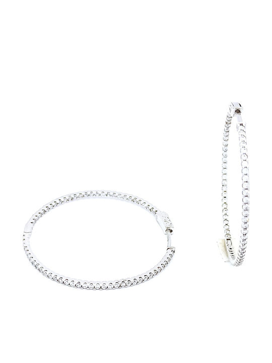 PS Silver Ohrringe aus Silber mit Steinen
