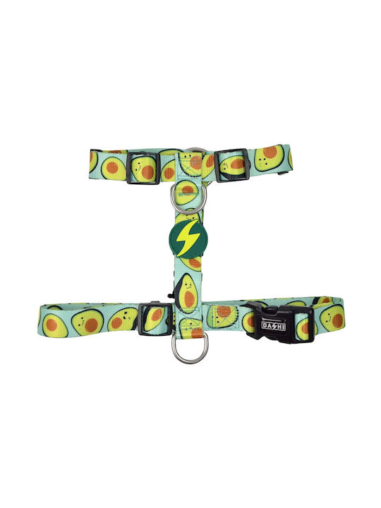 Dashi Нагръдник за куче Avocado Back Harness Large