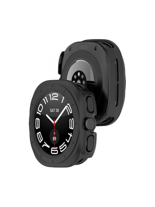 Cover Protector Plastikhülle in Schwarz Farbe für Samsung Galaxy Watch Ultra (47mm)