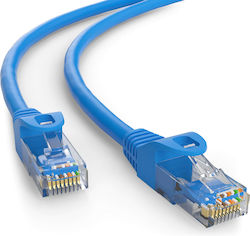Powertech CAB-N369 U/UTP Cat.5e Καλώδιο Ethernet 3m Μπλε