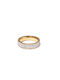 Chrysothemiss Ring with Stones made of Steel