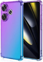 Θήκη Xiaomi Poco F6 Gradient Dropproof Μωβ Μπλε Θήκη Xiaomi Poco F6 Gradient Dropproof Μωβ Μπλε