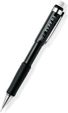 Pentel Μηχανικό Μολύβι με Γόμα 1τμχ Μαύρο