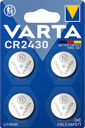 Varta Baterii Pentru Ceasuri Litiu CR2430 4 Bucăți