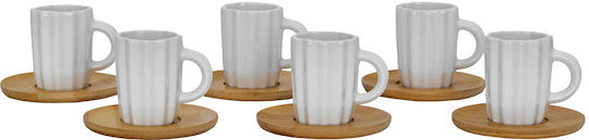 InTheBox Σετ Φλιτζάνια Espresso 6τμχ