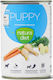 Natura Diet Nassfutter für Welpen in Dose Diät mit Huhn, Gemüse, Lachs, Kartoffeln, Karotte und Brokkoli 400gr