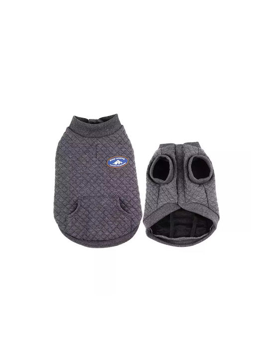 Glee Gray Dog Coat with 35cm Back Length