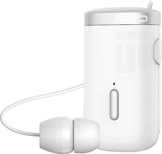 Firo H18 In-Ear Bluetooth-Freisprecheinrichtung Kopfhörer Revers Weiß