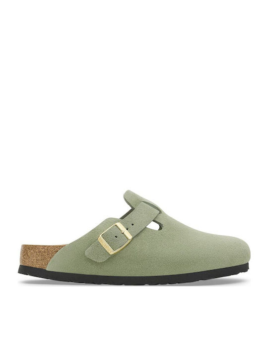 Birkenstock Boston Soft Footbed Men's Leather S...