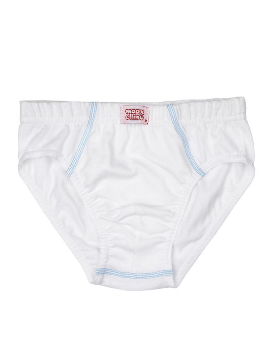Maax Underwear Παιδικό Βρακάκι Λευκό