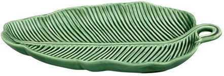 Bordallo Pinheiro Teller Untiefe Keramik Grün 26.5cm