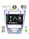 Digital IQ Auto-Audiosystem für Ford Vereinigung 2012-2017 (Bluetooth/USB/AUX/WiFi/GPS/Apple-Carplay/Android-Auto) mit Touchscreen 10"