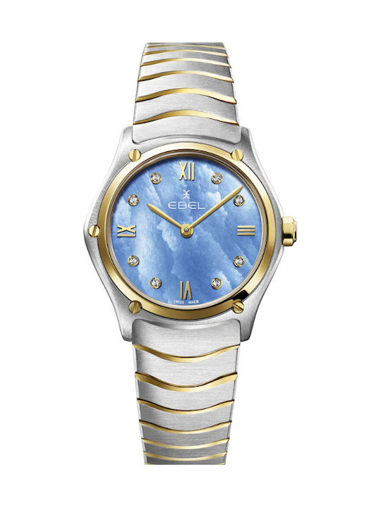 Ebel Men's Watch Battery with Gold Stainless Steel Bracelet Ebel Men's Watch Battery with Gold Stainless Steel Bracelet