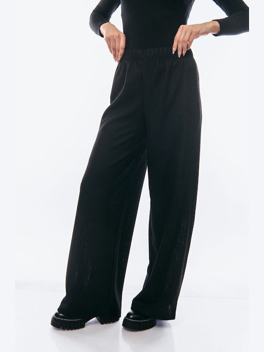 Boutique Women's High Waist Fabric Trousers in ...