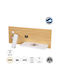 GloboStar Paladin Modern Leuchte Wand mit Integrierter LED und Neutralweißes Licht 30x11x12cm