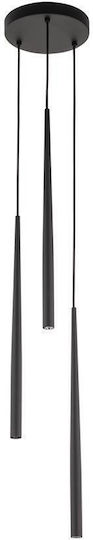 TK Lighting Pendant Light Black with Socket G9 20x20cm