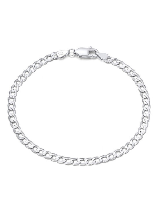 Jooliete Women's Silver Chain Bracelet 19cm