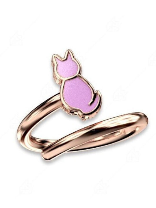 Atofio Kosmima Gold Plated Silver Opening Kids Ring E18484R