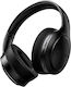Boompods HP2BLK Ασύρματα Bluetooth On Ear Ακουστικά με 50 ώρες Λειτουργίας Μαύρα