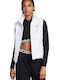 Women's Short Lifestyle Jacket Waterproof for Winter White