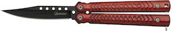 Martinez Albainox Butterfly Knife Red