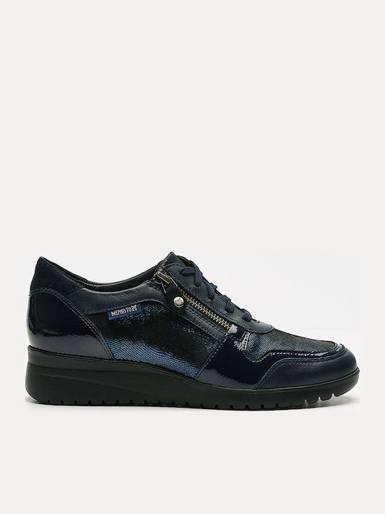 Mephisto Γυναικεία Ανατομικά Sneakers Μπλε