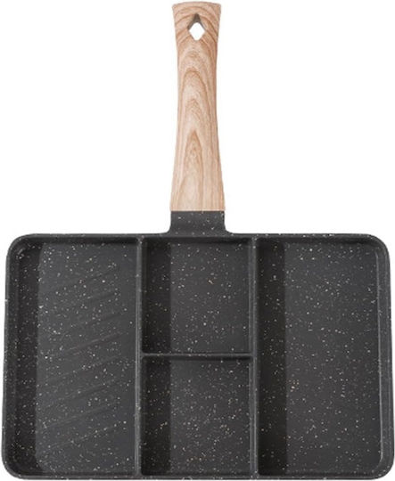 18cm Grill Aluminium mit Antihaftbeschichtung