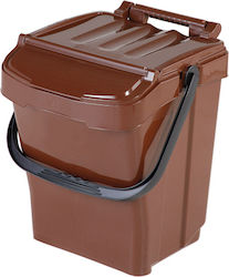 Urban Plus 40l Waste Sorting Bin Bio Waste Brown