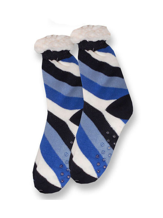 Articraft Patterned Socks Blue