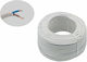 Cablu electric 2x0.75mm 100m alb