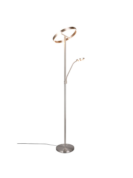 Trio Lighting Floor Lamp Silver