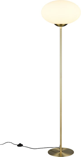 Trio Lighting Fomento Подова Лампа В150xД40см. с Цокъл за Крушка E27 Бронзов