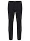 Trousers Elastic in Baggy Line Dark Blue