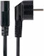 StarTech Schuko - IEC C13 Cable 1m Μαύρο 713E-1M-POWER-CORD
