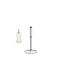 Atmosphera Metallic Paper Towel Holder Black 15x15cm 86957