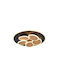 Trio Lighting Πλαφονιέρα Οροφής 49εκ. Μαύρη με Ενσωματωμένο LED και Τηλεχειριστήριο