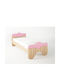 "Taz" Semi-double Bed Oak-Pink 110×190 – 500-00905