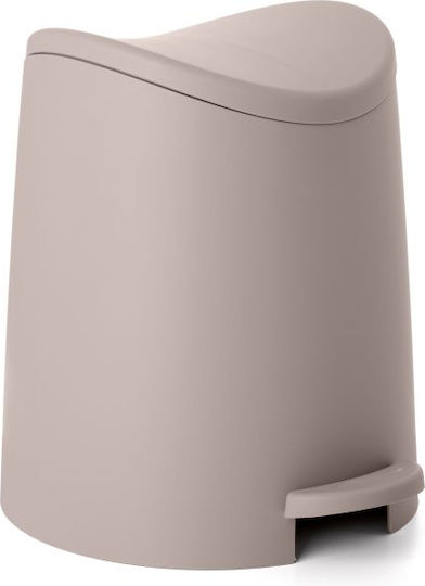 Bathroom Pedal Bin 3L Standard Brown