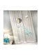 Guy Laroche Kids Rod Pocket Curtain Meteor Sky Beige 145x270cm
