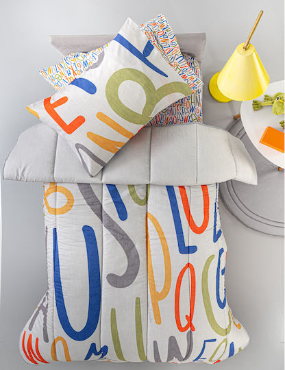 Guy Laroche Комплект Детски Плик за Завивка Единичен с Калъфка Multi 165x225бр