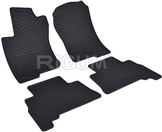 Rubber Floor Mats Compatible with Toyota Land Cruiser J150 5/7-seater